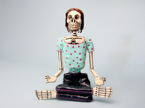 Joel Garcia Sculpture in Papier-Mâché