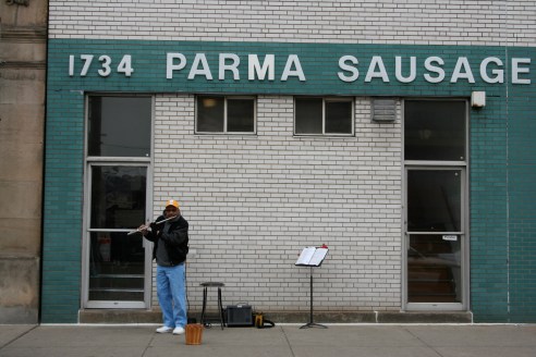 More pig, and plenty of customers inside too