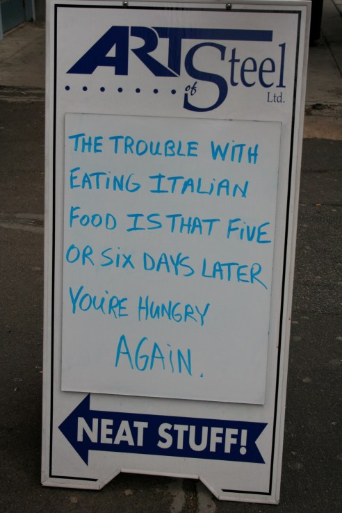 Italian food was the backbone to the Strip district offerings