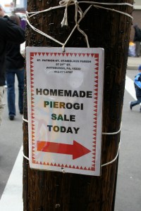 This was the sign that initially caught our eye, and sent us on a Pierogi hunt.  Never mind that we had had Pierogi the night before.  When in Pittsburgh...