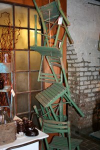 Display inside Paris Brocante