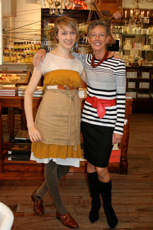 People dress better too.  I'm sometimes intimidated by the aggressive femininity of Southern women.  The Savannah version tends more towards inspiring.