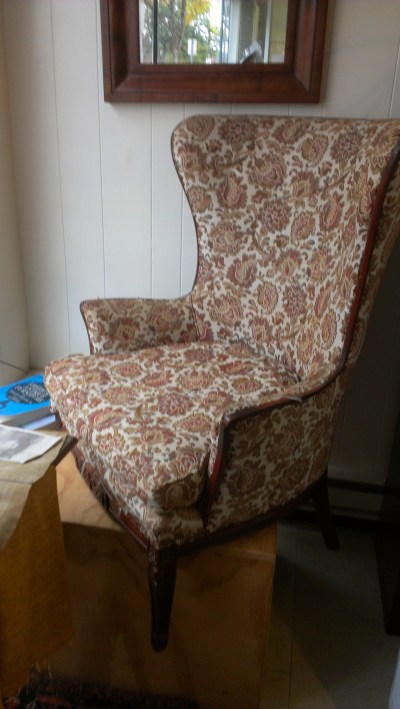 Eileen's chair: BEFORE
