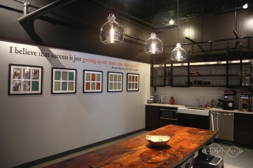 We put in a beautiful kitchen