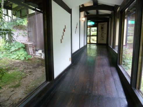 Rural Ryokan seem to have expanded organically with long serene hallways leading to out buildings on different levels.  