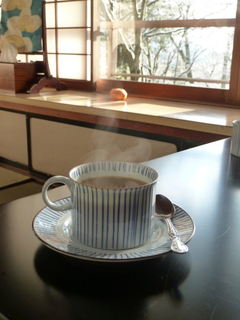 I have to admit that the only menu item I worried about was coffee.  They did not have any in my last ryokan and I walked miles to try and find some.  I had sent a message ahead at this one...."please provide coffee at breakfast."  They did.  It was steaming, hot and delicious.