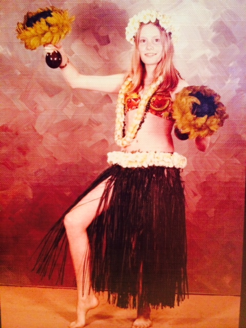 "Hawaiian" dancer!  (I will spare you the belly dancer, and the Tahitian version.)