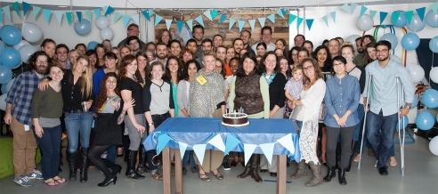 Grommet team and alums at our 7th birthday celebration